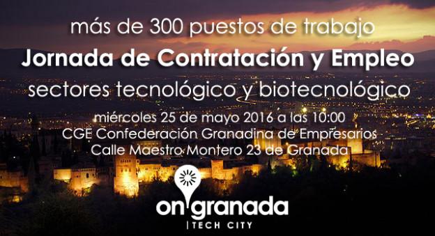 Tercera edición de las Jornadas de Contratación y Empleo  de onGranada
