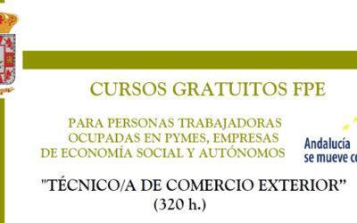 Abierto el plazo de solicitud del Curso de Técnicos de Comercio Exterior para personas ocupadas