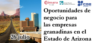 Conferencia: Oportunidades de negocio para las empresas granadinas en el Estado de Arizona