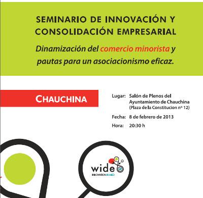 Seminario sobre Dinamización del comercio minorista y pautas para un asociacionismo eficaz en Chauchina