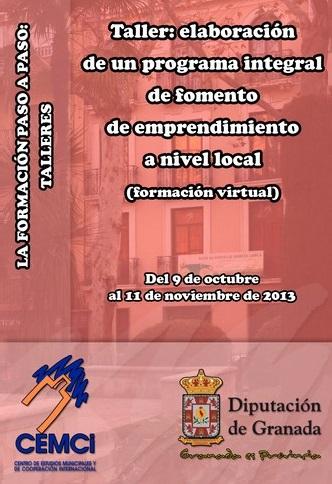 Taller virtual de fomento del emprendimiento a nivel local