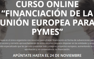 Curso online gratuito “Financiación de la Unión Europea para pymes”