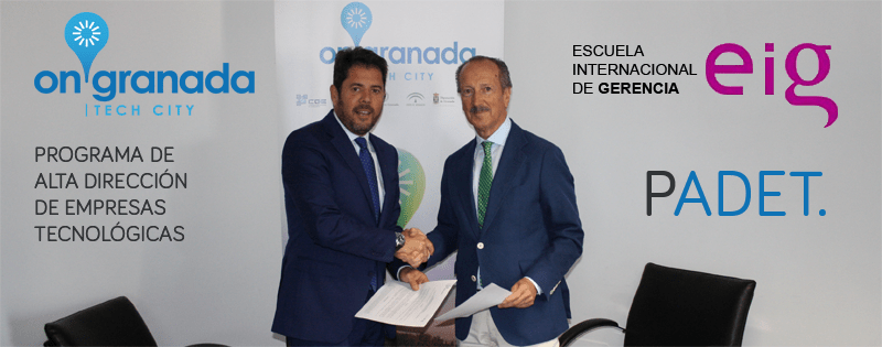 Programa de Alta Dirección de Empresas Tecnológicas, organizado por ongranada en colaboración con EIG