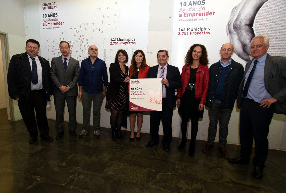 Granada Empresas cumple 10 años ayudando a emprender