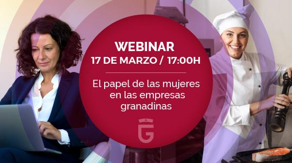 Granada Empresas organiza un nuevo webinar: “El papel de las mujeres en las empresas granadinas”