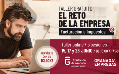 Abierto el plazo de inscripción en el taller “El reto de la empresa: facturación e impuestos”