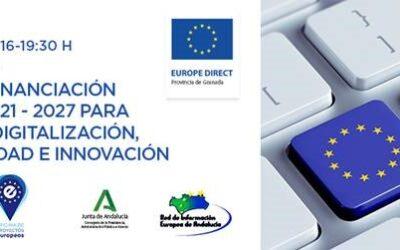 Unas jornadas abordarán la digitalización, sostenibilidad e innovación mediante las líneas de financiación europea para empresas