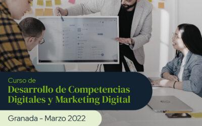 Abierto el plazo de inscripción del Curso de Competencias Digitales y Marketing Digital para pymes y autónomos granadinos