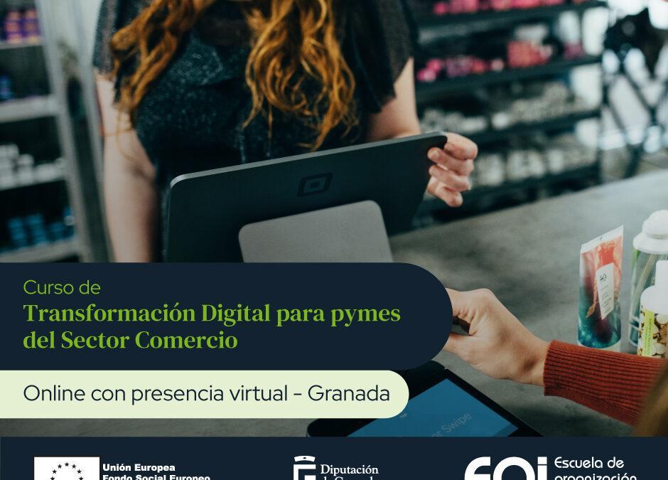 Abierto el plazo del curso de transformación digital para pymes del comercio de Granada