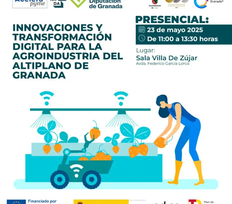 Zújar acoge una jornada sobre innovación y digitalización para el sector agroalimentario del Altiplano de Granada